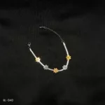 BL-040 - Contemporary Flower Adjustable Bracelet