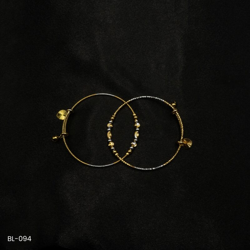 BL-094 - Gold Plated Slider Adjustable Bracelets