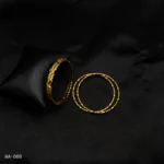 BA-068 - Gold Plated 4 Pcs Set Bangles