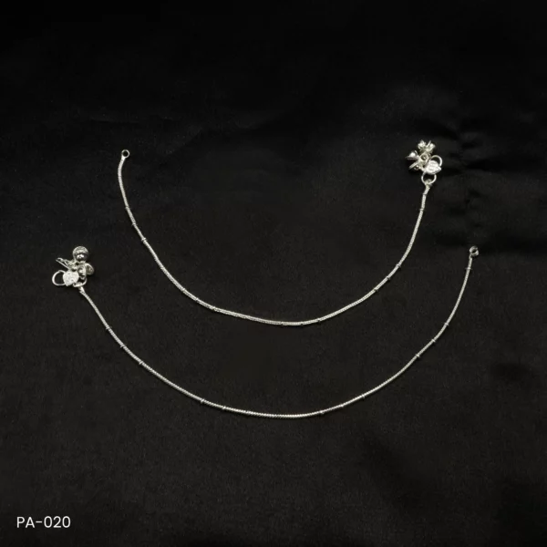 PA-020 - Silver Plated Anklets
