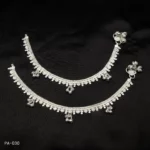 PA-030 - Silver Plated Anklets