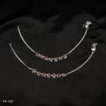 PA-031 - Silver Plated Anklets