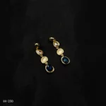 ER-230 - Elegant Multi-Stone Drop Fashion Earrings