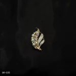 BR-035 - Modern Contemporary Saree Pin Fashion Brooch