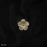 BR-040 - Modern Contemporary Saree Pin Fashion Brooch