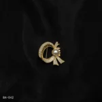 BR-042 - Modern Contemporary Saree Pin Fashion Brooch