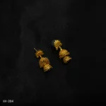 ER-284 - Radiant Heritage Gold Plated Traditional Earrings