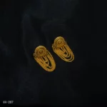 ER-287 - Radiant Heritage Gold Plated Traditional Earrings