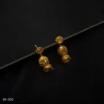 ER-300 - Radiant Heritage Gold Plated Traditional Earrings