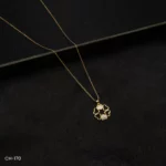 CH-170 - Stylish Four-Heart American Diamond Pendant Necklace