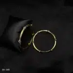 BA-085 - Minimalist & Subtle American Diamond 2 Pcs Set Bangles