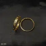 BA-090- Gold Plated American Diamond 2Pcs Set Bangles