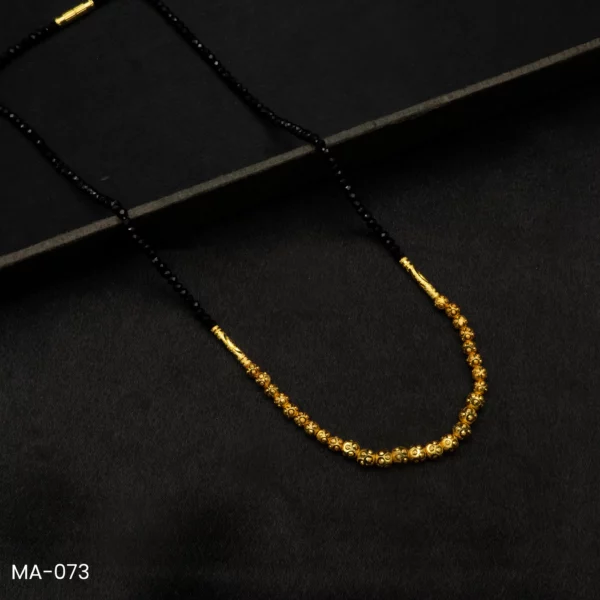MA-073 - Gold Plated Minimalist Mangalsutra