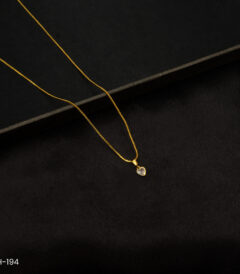 CH-194 - Romantic Simplicity Minimalist Dainty Heart Pendant Necklace