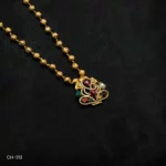 CH-213 -Spiritual Ganesha Pendant Necklace – Perfect Festive Jewelry