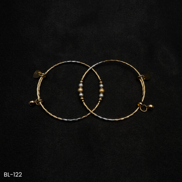 BL-122 - Gold Plated Slider Adjustable Bracelets