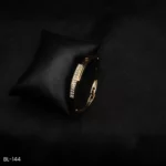 BL-144 - Broadway Shine Classic Chic Bar American Diamond Cuff Bracelet