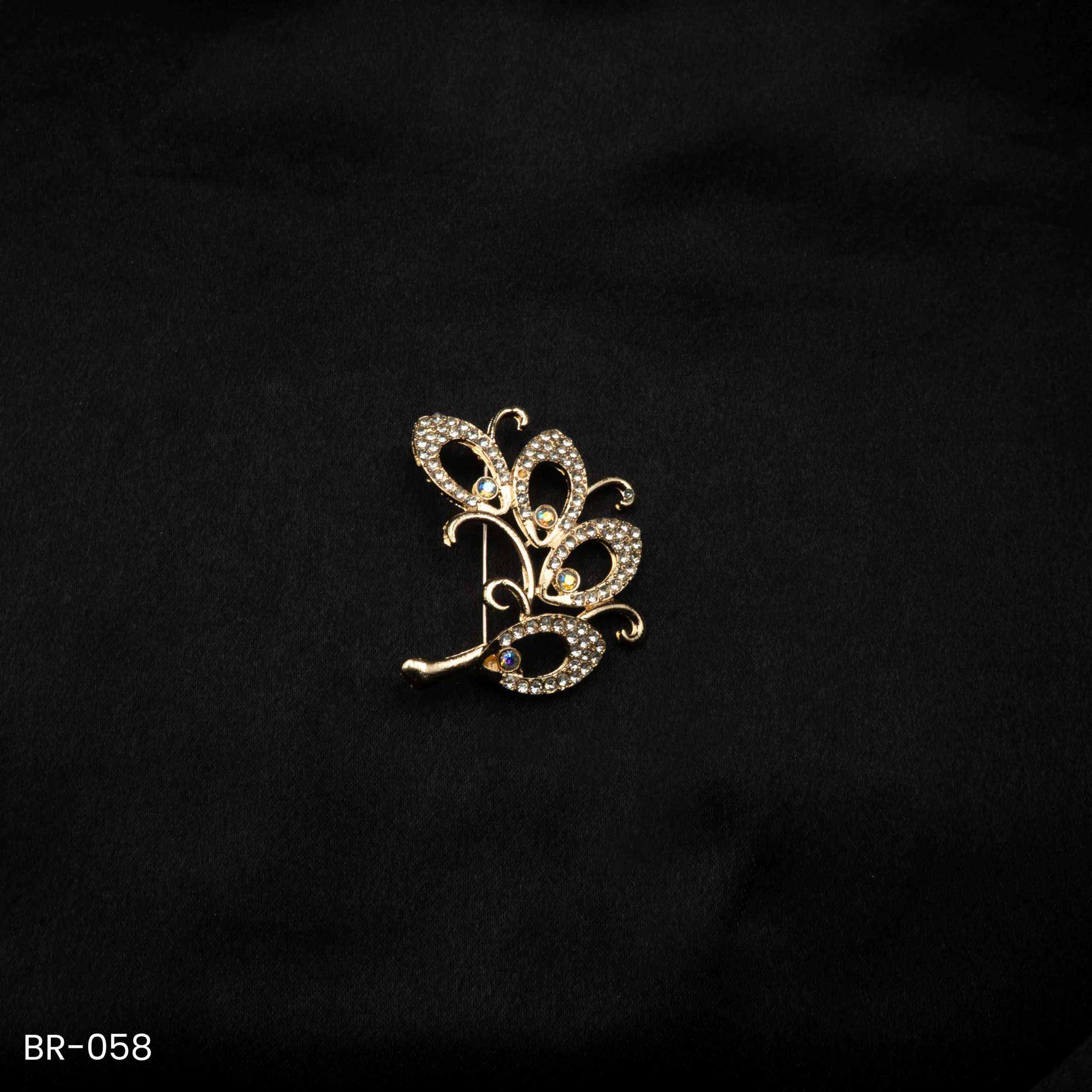 BR-058 - Modern Artistic Leaf Pattern Fashion Brooch BR-058 - Modern Artistic Leaf Pattern Fashion Brooch