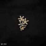 BR-059 - Trendy & Elegant Blossom Party Wear Saree Accessory Fashion Brooch