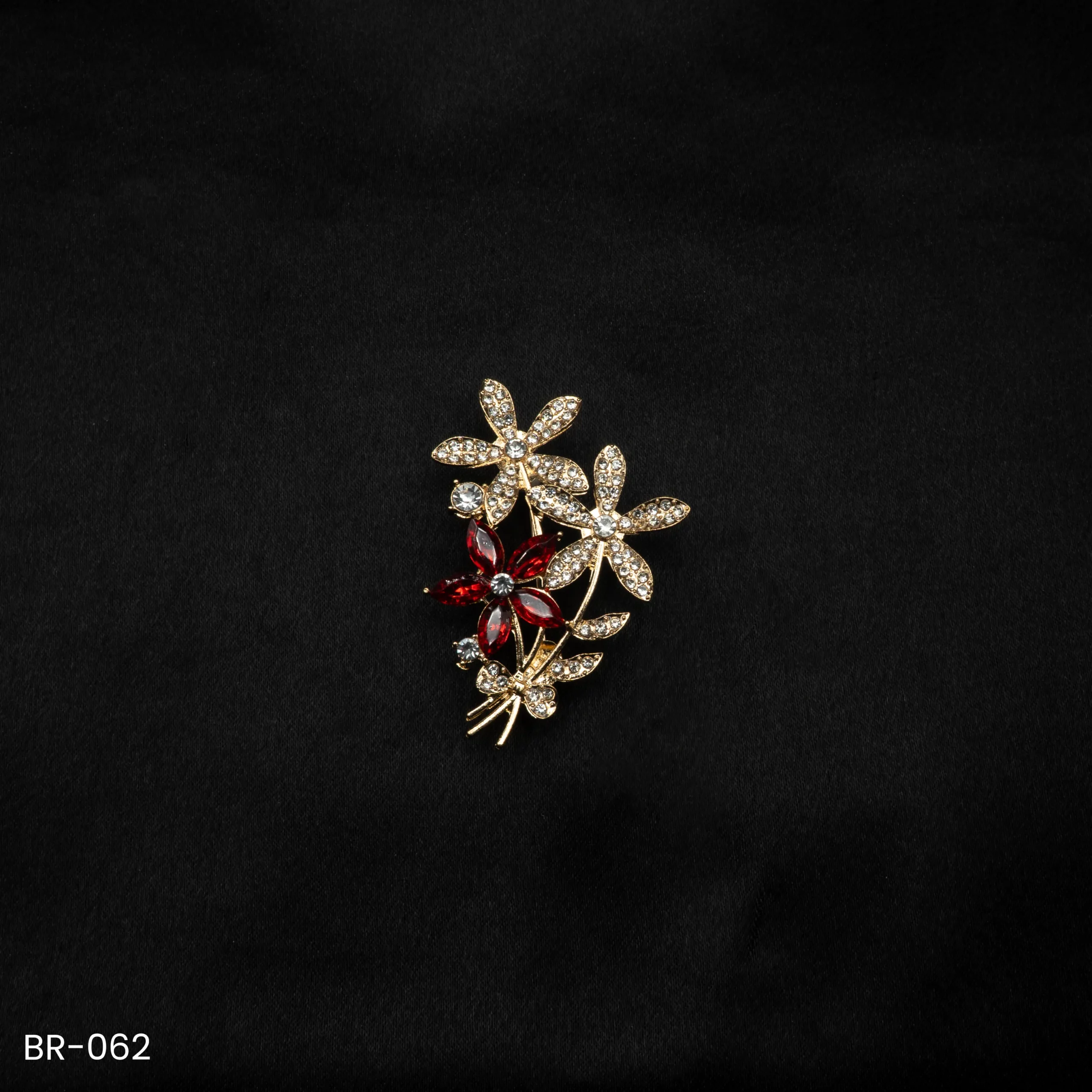 BR-062 - Trendy & Elegant Blossom Party Wear Saree Accessory Fashion Brooch BR-062 - Trendy & Elegant Blossom Party Wear Saree Accessory Fashion Brooch