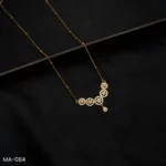 MA-084 - Modern Ethnic Stylish American Diamond Mangalsutra for Daily & Party Wear
