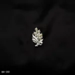 BR-091 - Pearl Bouquet Fashion Brooch White Glamour for Blazers & Saree