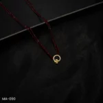 MA-090 - Ethnic & Elegant Red Hydropotey Mangalsutra
