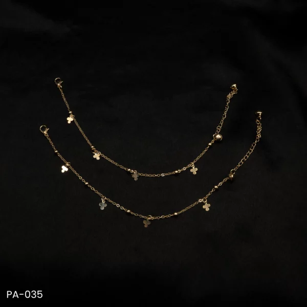 PA-035 - Gold Plated Anklets