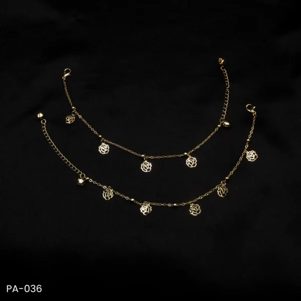 PA-036 - Gold Plated Anklets