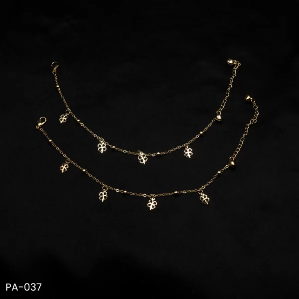 PA-037 - Gold Plated Anklets