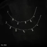 PA-052 - Silver Plated Anklets