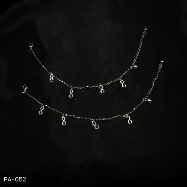 PA-052 - Silver Plated Anklets