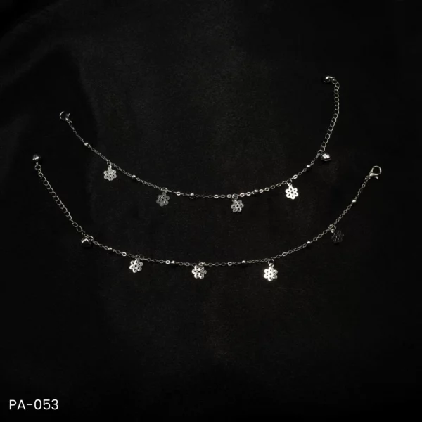 PA-053 - Silver Plated Anklets