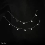 PA-054 - Silver Plated Anklets