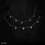 PA-055 - Silver Plated Anklets