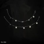 PA-056 - Silver Plated Anklets