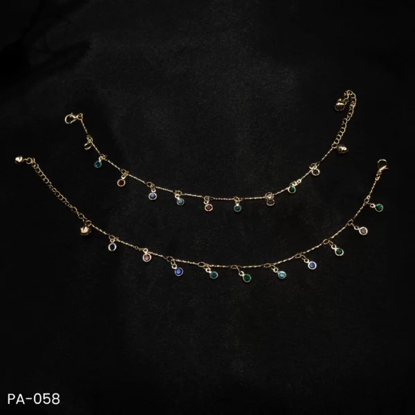 PA-058 - Gold Plated Anklets