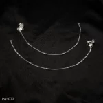 PA-072 - Silver Plated Anklets
