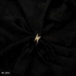 RI-264 - Statement Sparkle Modern Trend Setter Golden Wrap American Diamond Adjustable Ring