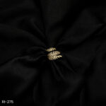 RI-275 - Nature’s Sparkle American Diamond Fern Open Adjustable Ring