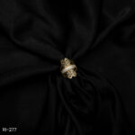 RI-277 - Ethnic Swirl Pattern Vintage American Diamond Adjustable Ring