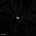 RI-280 - Trendy Wrap Design Open Star Adjustable American Diamond Ring