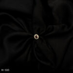 RI-320 - Golden Glow Oval Ruby Red & American Diamond Adjustable Ring