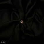 RI-322 - Golden Glow Oval Ruby Red & American Diamond Adjustable Ring