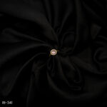 RI-341 - Golden Glam Finish American Diamond & Round Soft Pink Stone Adjustable Ring