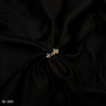 RI-365 - Ethereal Sparkle Statement Floral Charm American Diamond Bloom Ring