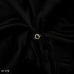RI-373 - Eye-Catching Cocktail Piece American Diamond & Emerald Green Halo Ring