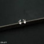 ER-677 - Sweet and Romantic Dainty Heart Shaped American Diamond Studs