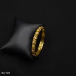 BA-109 - Intricate Design Gold Plated Kangan Bangle for Festivals and Parties in Nepal