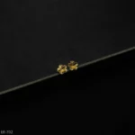 ER-702 - Everyday Elegance Simple Gold Plated Flower Studs